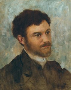 Porträt eines Mannes, ca. 1868-1872 von Edgar Degas