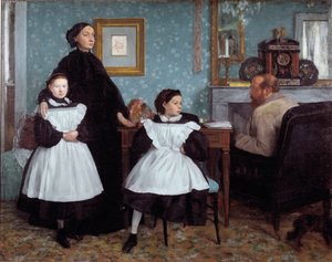 Porträt der Familie Bellelli von Edgar Degas