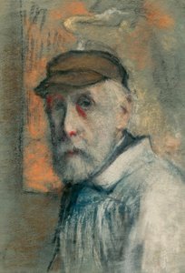 Selbstbildnis von Edgar Degas