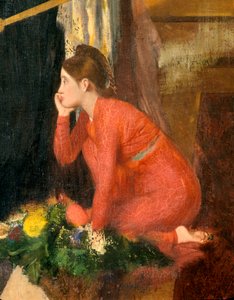 Semiramis baut Babylon unvollendet, Detail, 1860-1862 von Edgar Degas