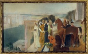 Semiramis baut Babylon
