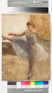Die Ballerina von Edgar Degas