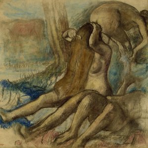 Die Badenden von Edgar Degas