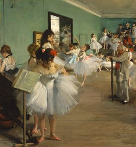 Die Tanzklasse von Edgar Degas