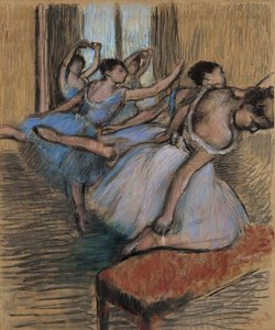 Die Tänzer, ca. 1900 von Edgar Degas