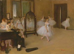 Die Tanzklasse, ca. 1871 von Edgar Degas