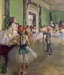 Die Tanzklasse, ca. 1873-76 von Edgar Degas