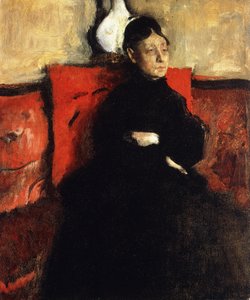 Die Herzogin von Montejasi-Cicerale, ca. 1868 von Edgar Degas