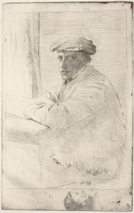 Der Graveur Joseph Tourny von Edgar Degas