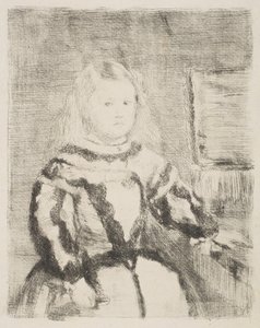 Die Infantin Margarita, nach Velázquez, 1862-64