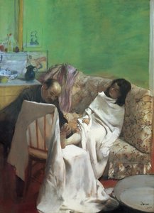 Die Pediküre, 1873 von Edgar Degas