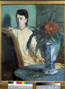 Die Frau mit der Potiche von Edgar Degas