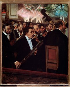 Das Orchester der Oper in Paris von Edgar Degas
