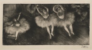 Drei Balletttänzerinnen, ca. 1878 von Edgar Degas