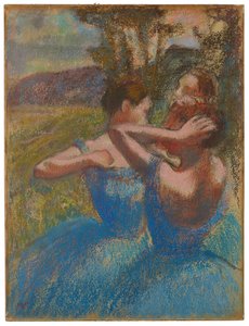 Drei Tänzer, um 1897 von Edgar Degas