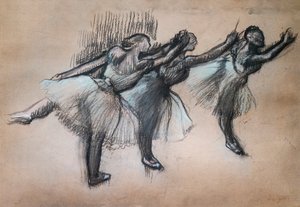 Drei Tänzerinnen von Edgar Degas