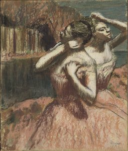 Zwei Tänzer von Edgar Degas