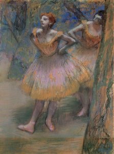 Zwei Tänzer von Edgar Degas