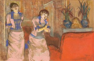 Zwei Frauen, ca. 1878-80 von Edgar Degas
