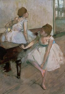 Zwei Tänzerinnen ruhen sich aus, 1874