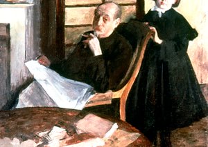 Onkel und Nichte, ca. 1876