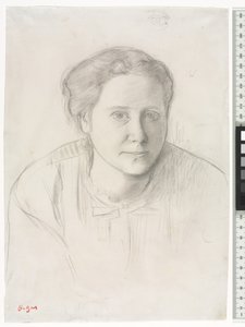 Victoria Dubourg, ca. 1866 von Edgar Degas