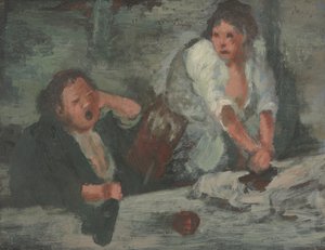 Waschfrauen von Edgar Degas