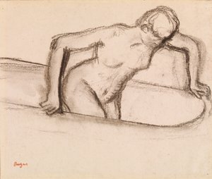 Frau in der Wanne von Edgar Degas