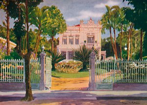 Residenz von Graf Paulo de Frontin, Petropolis, 1914 von Edgar L Pattison