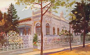 Vilino Nair, Residenz von Admiral Baron de Teffé von Hoonholtz, Petropolis, 1914 von Edgar L. Pattison