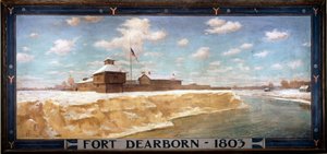 Fort Dearborn - 1803, 1903 von Edgar Spier Cameron