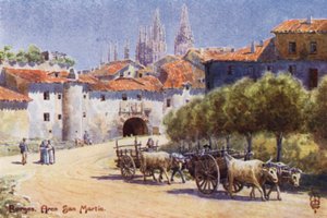 Nordspanien: Burgos, Arco San Martin