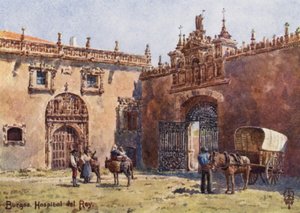 Nordspanien: Burgos, Hospital del Rey von Edgar T. A. Wigram