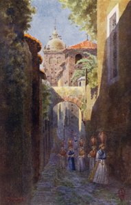 Nordspanien: Caceres, innerhalb der alten Stadtmauern von Edgar T. A. Wigram
