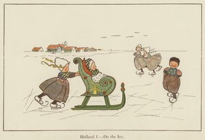 Holland, auf dem Eis von Edith Farmiloe