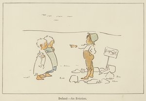 Irland, eine Zwangsräumung