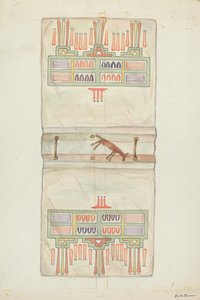 Pergamentbuchumschlag von Edith Towner