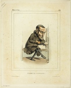 Vertrauenswürdiger Mann von Edme Jean Pigal