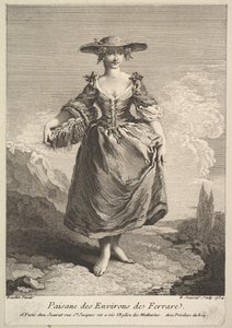 Bäuerin aus der Umgebung von Ferrara, 1734