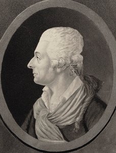 Porträt des Komponisten Antonio Sacchini 1730-1786, 1810 von Edme Quenedey