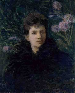 Junge Frau mit Veilchen, ca. 1910 von Edmond François Aman Jean