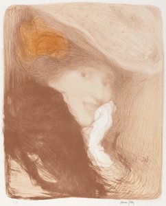 La Rieuse: Madame Albert Besnard von Edmond François Aman Jean