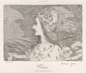 Venedig von Edmond François Aman Jean