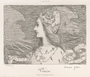 Venedig, 1892 von Edmond François Aman Jean