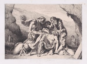 Pietà, 1852 von Edmond Hédouin