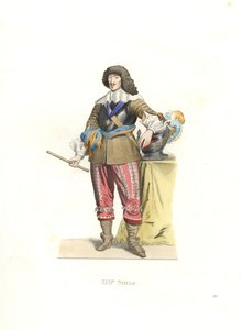 Gaston Jean Baptiste de France, Herzog von Orléans, Frankreich von Edmond Lechevallier Chevignard