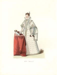Italienische Adlige von Edmond Lechevallier Chevignard