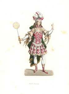 Ludwig XIV., der Sonnenkönig, im Ballettkostüm