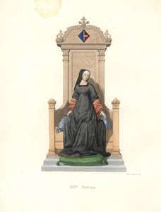 Louise de Savoie, Louise von Savoyen von Edmond Lechevallier Chevignard