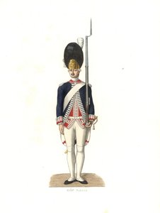 Soldat der französischen Garde